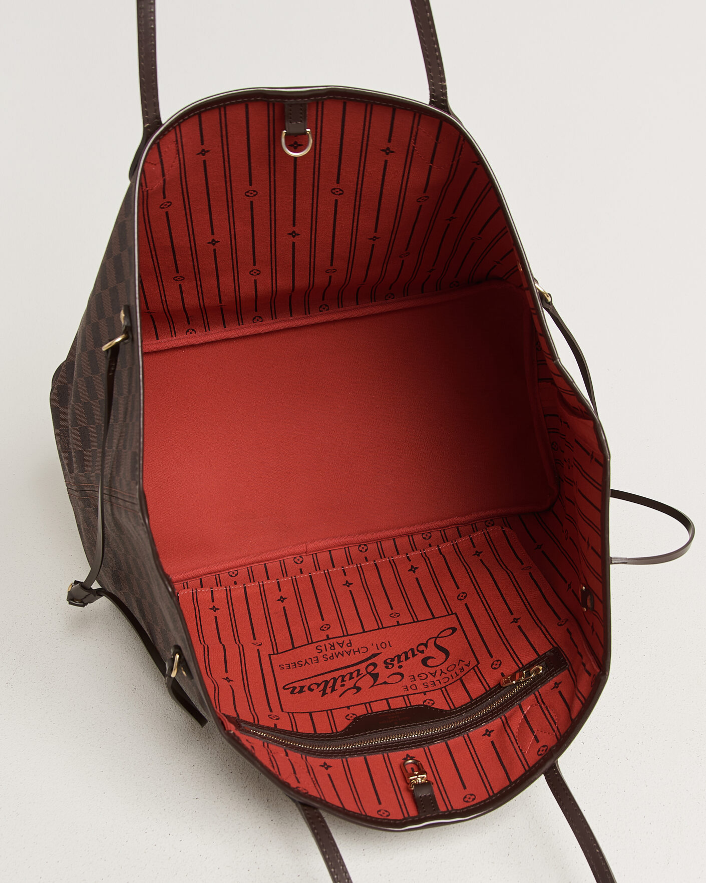 Herren | Pre-Owned & Vintage Bags | Louis Vuitton Pre-Owned | Neverfull GM Damier Ebene