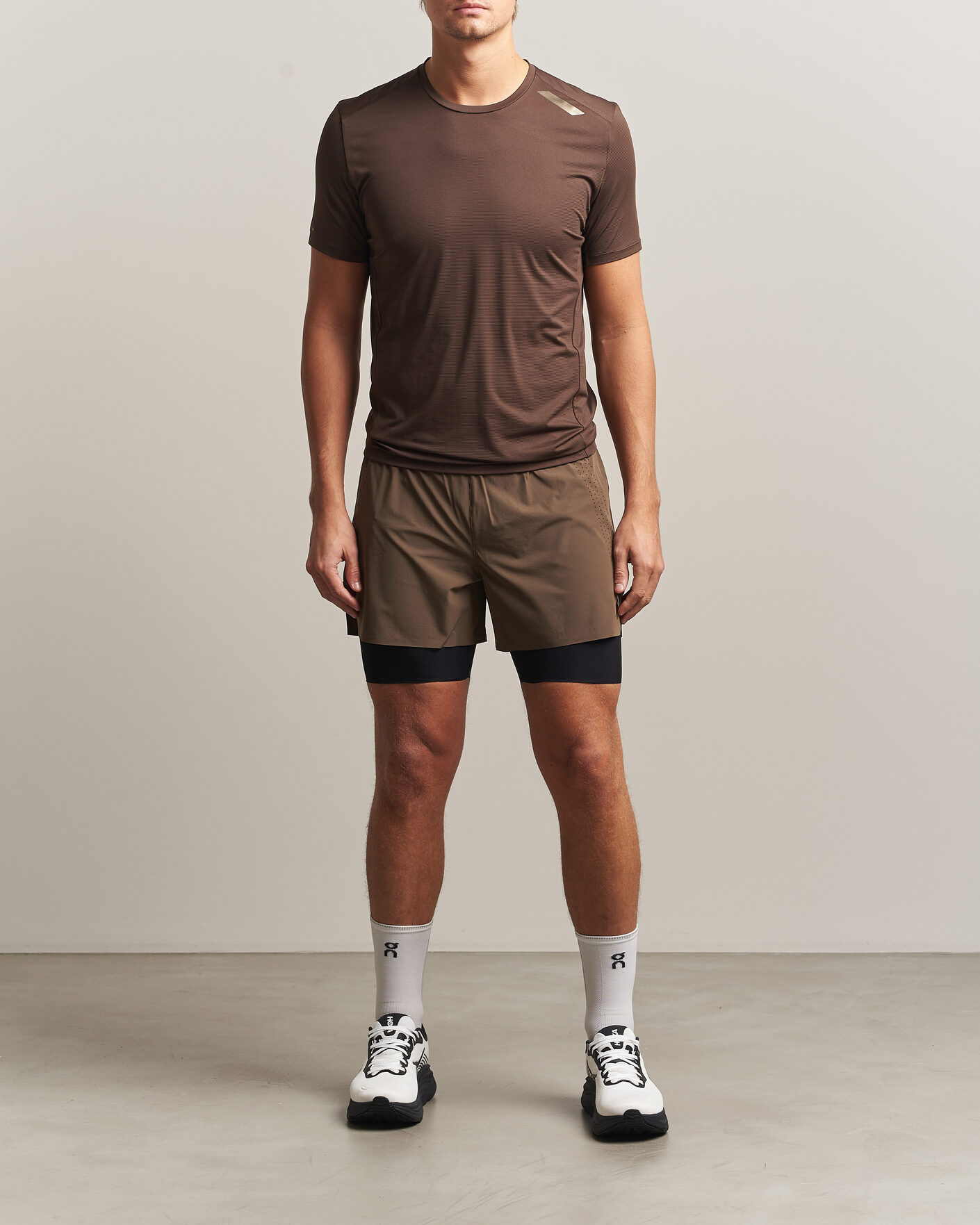 Herren | T-Shirts | SOAR Running | Eco Tech T-Shirt Brown