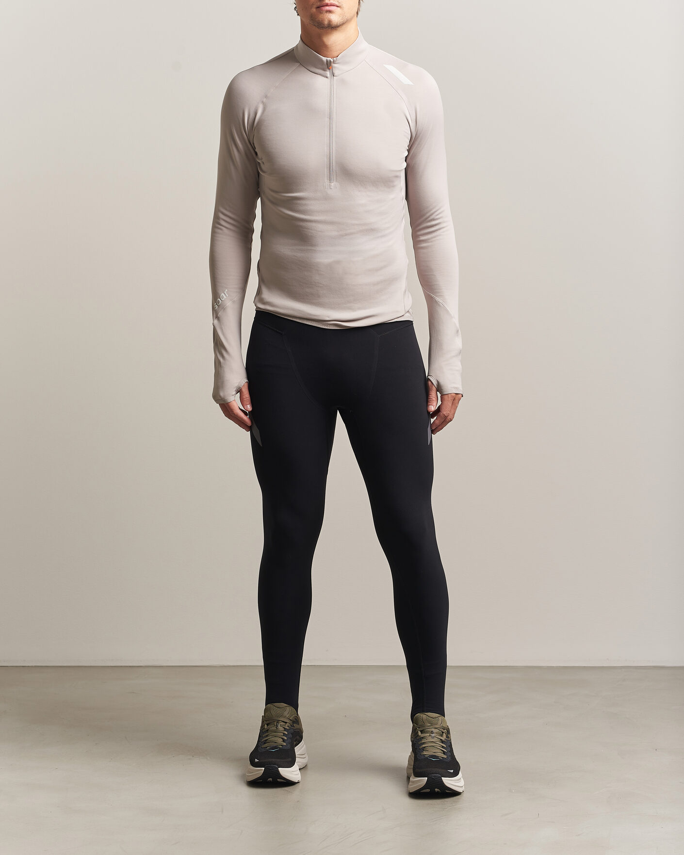 Herren | Pullover | SOAR Running | Wool Tech Top Opal Grey