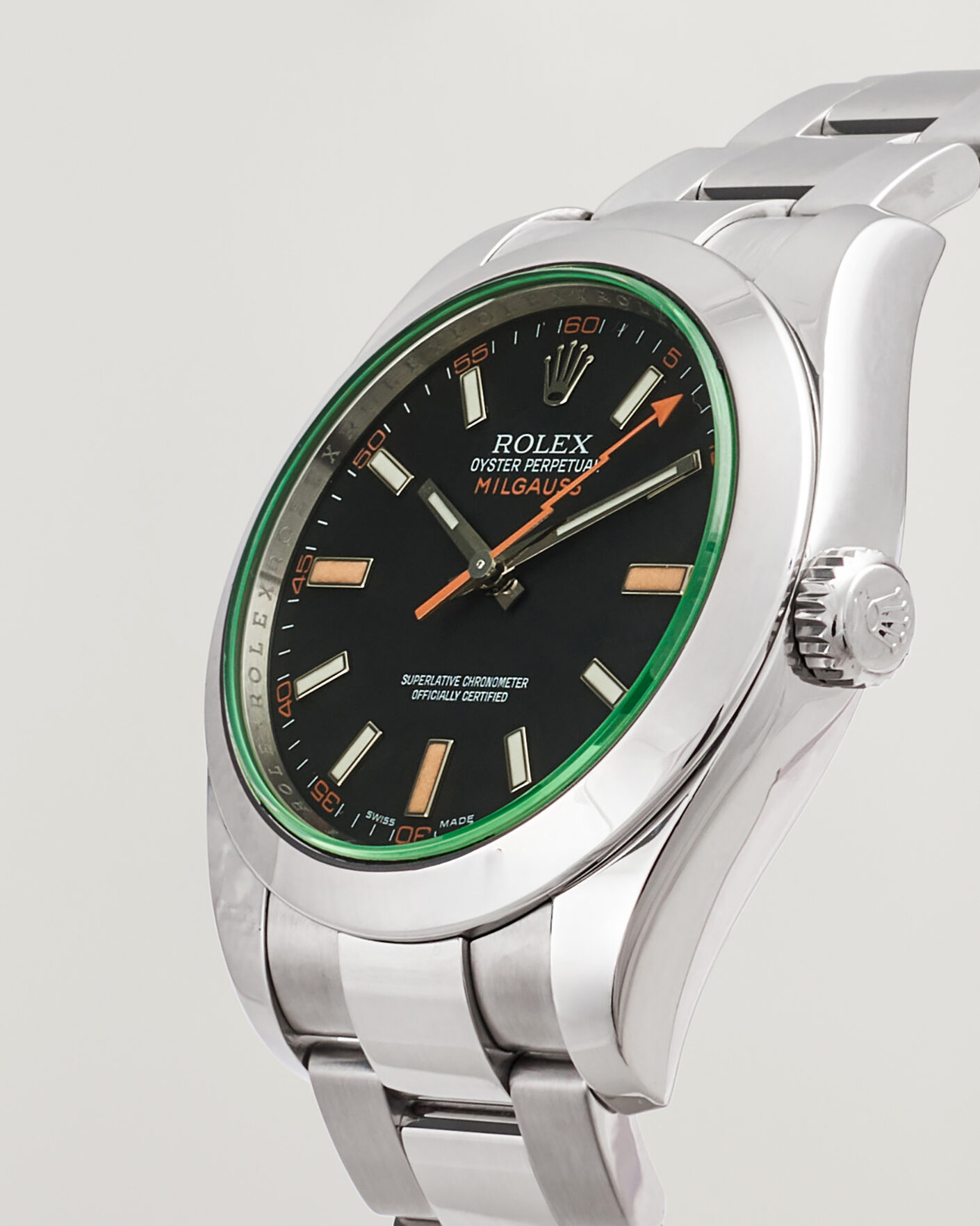Herren | Pre-Owned & Vintage Watches | Rolex Pre-Owned | Milgauss Green