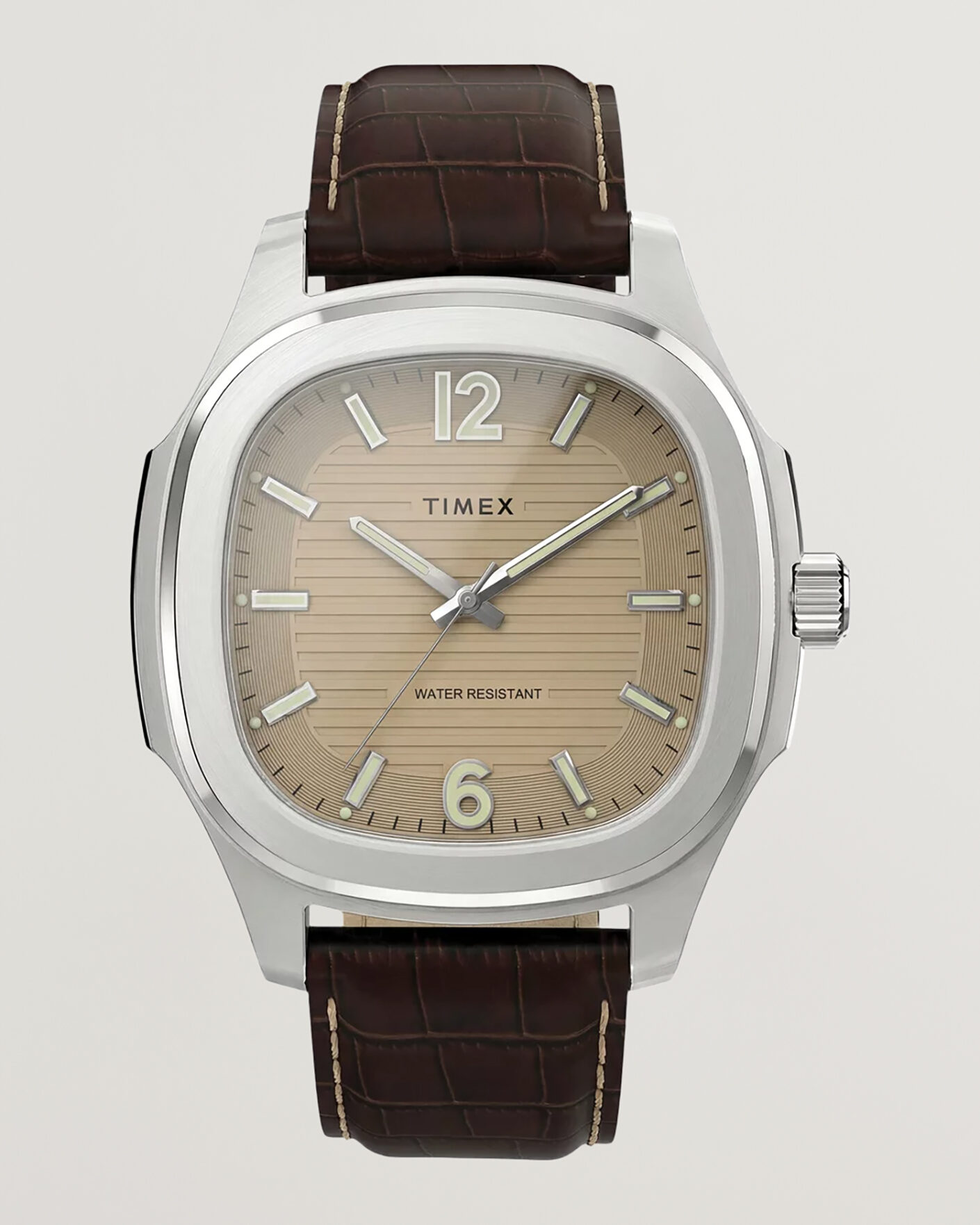 Herren | Timex Marquee Quartz Leather Strap 41mm Khaki Dial | Timex | Marquee Quartz Leather Strap 41mm Khaki Dial