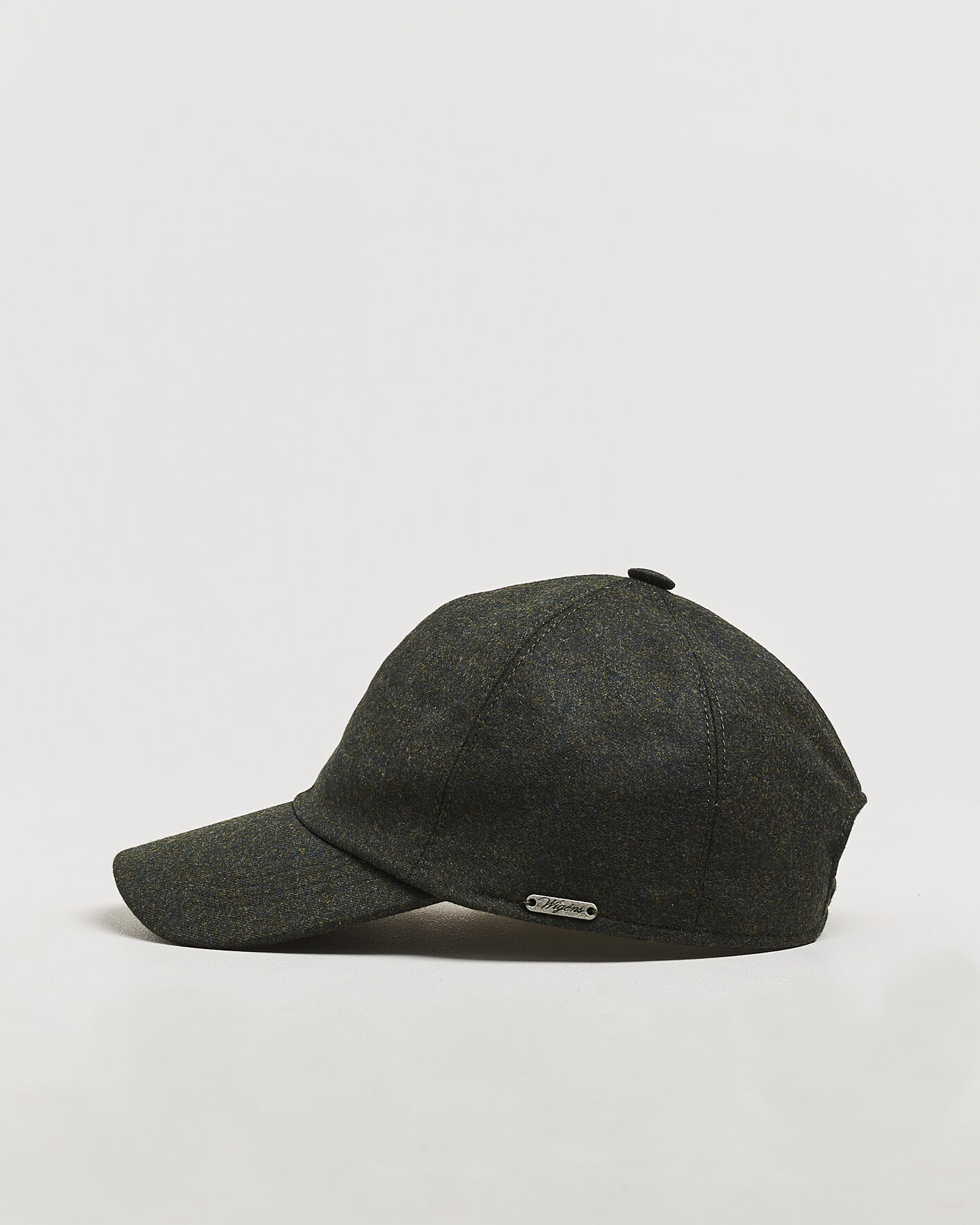 Herren | Hüte & Mützen | Wigéns | Wool/Cashmere Baseball Cap Hunter Green