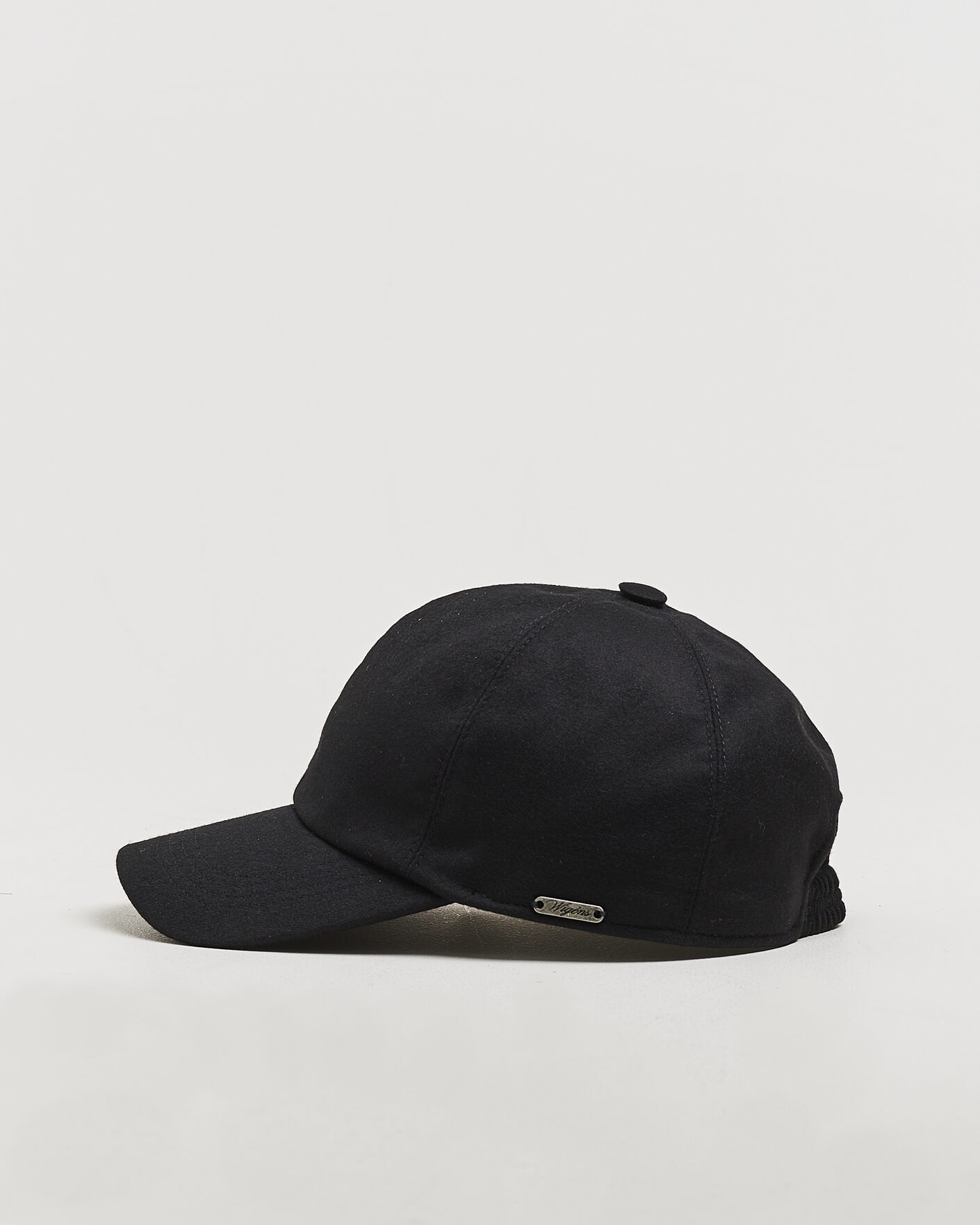 Herren | Hüte & Mützen | Wigéns | Wool/Cashmere Baseball Cap Black