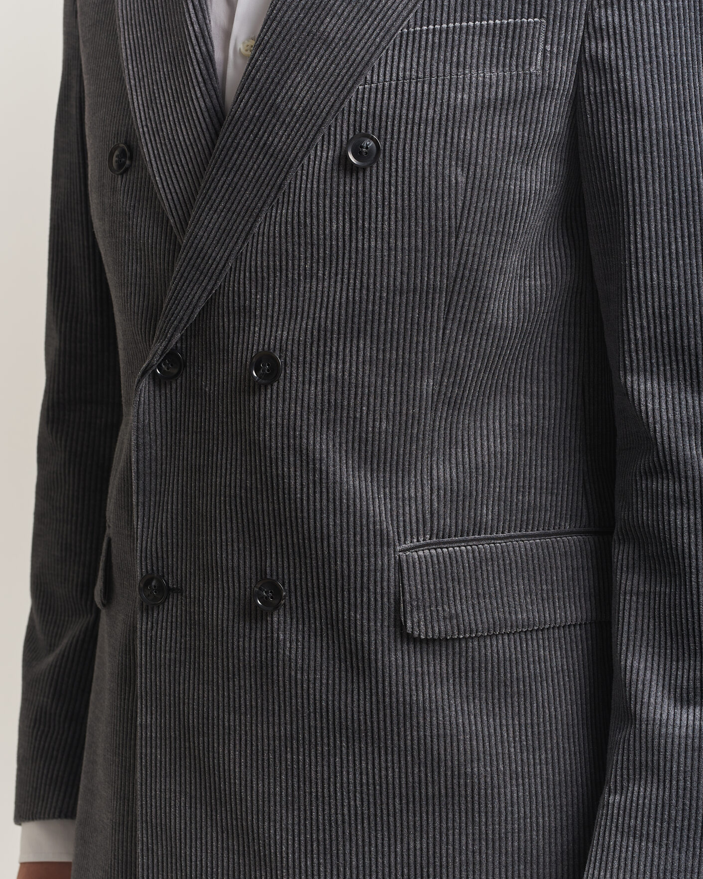 Herren | Sakkos | Oscar Jacobson | Farris Corduroy Blazer Grey