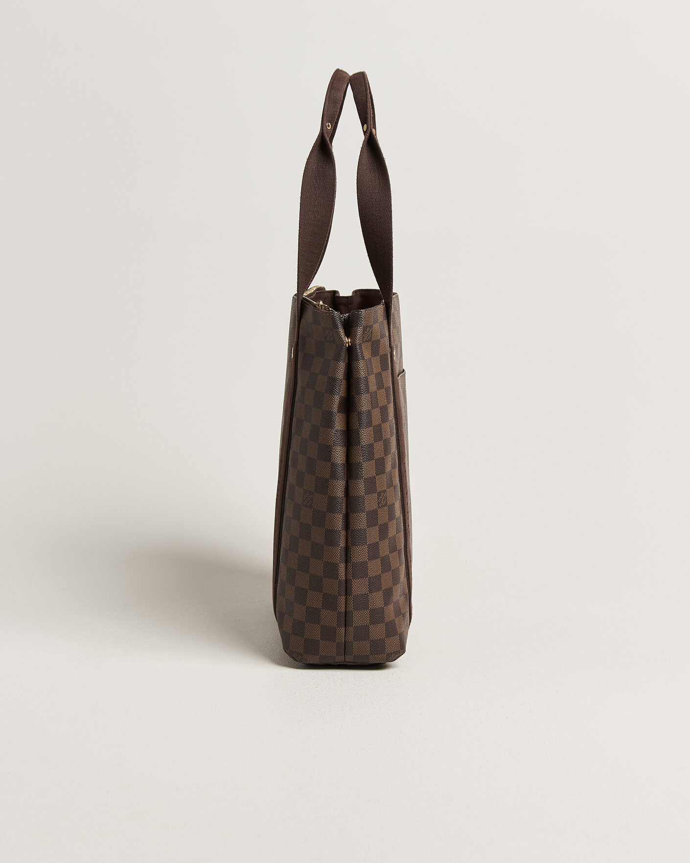 Herren | Pre-Owned & Vintage Bags | Louis Vuitton Pre-Owned | Cabas Bobur Tote Bag Damier Ebene