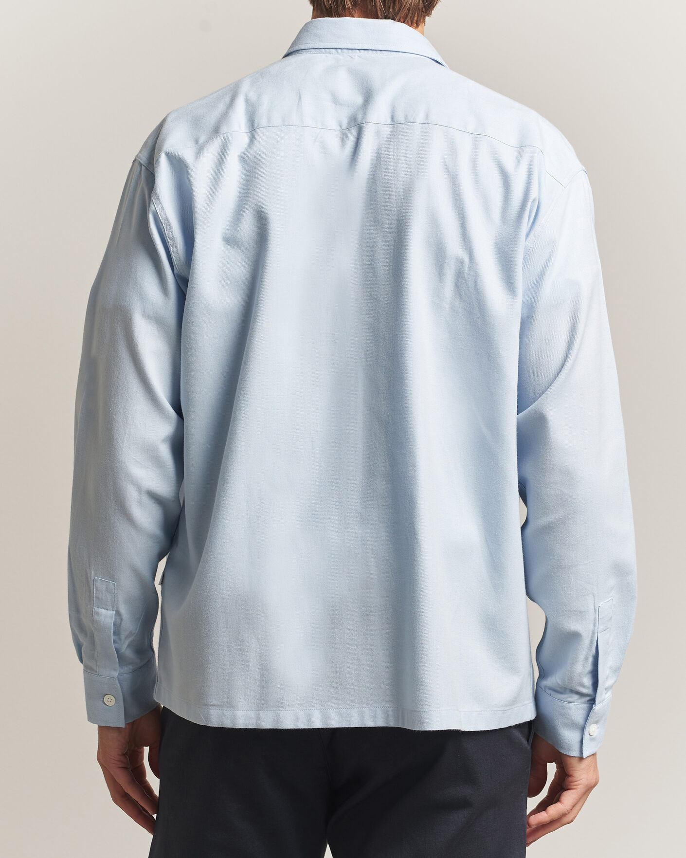 Herren | Hemden | NN07 | Deon Brushed Light Flannel Shirt Sky Mist