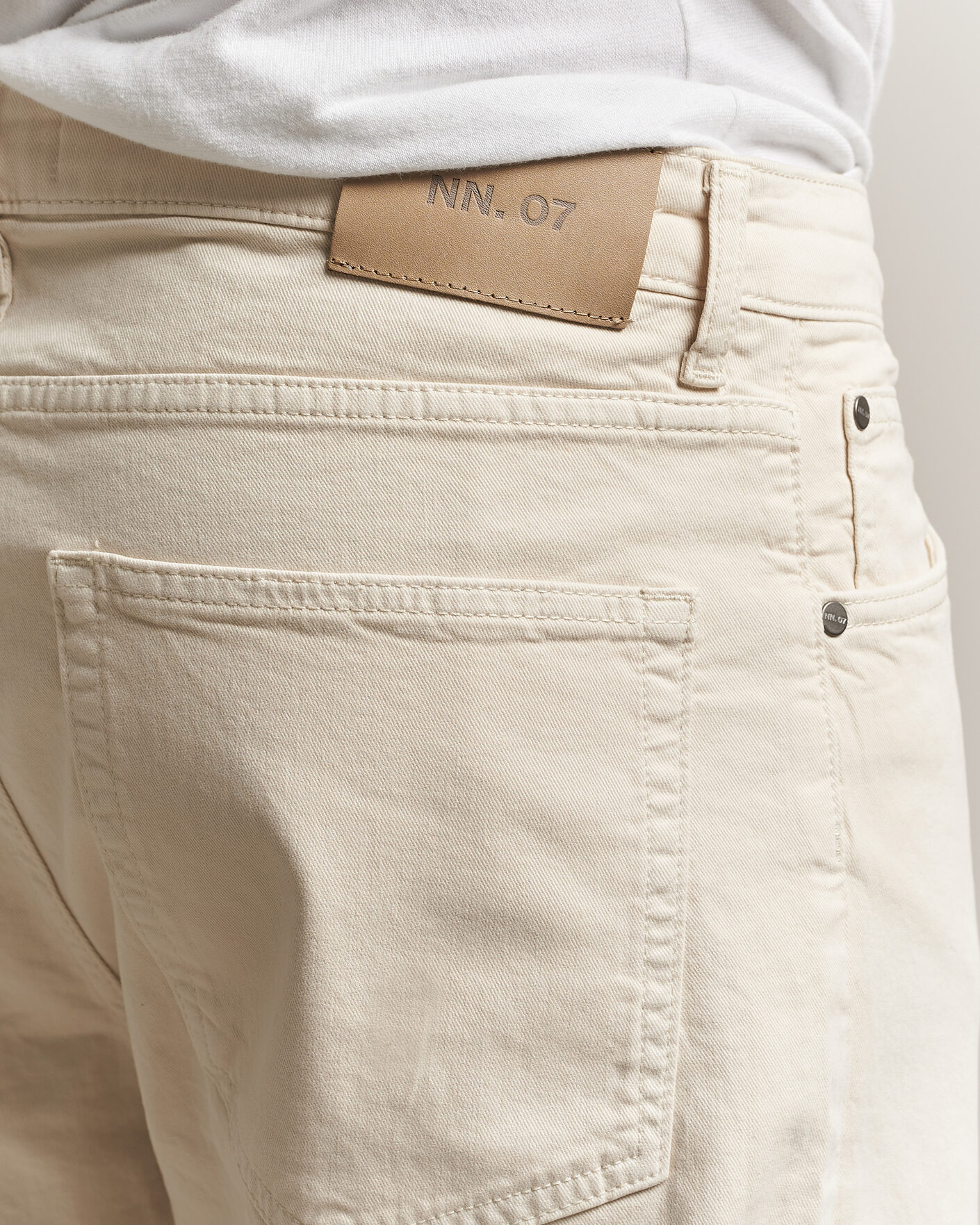 Herren | Hosen | NN07 | Otis Relaxed Fit 5-Pocket Pants Ivory