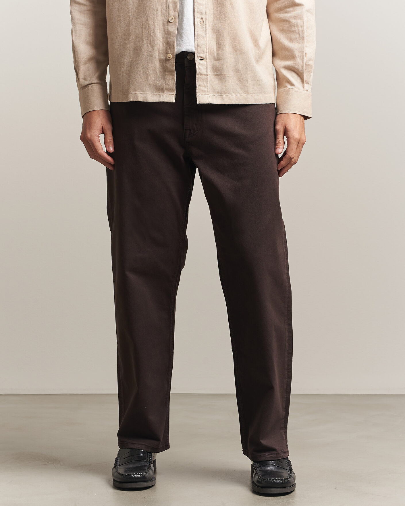 Herren | Hosen | NN07 | Otis Relaxed Fit 5-Pocket Pants Deep Truffle