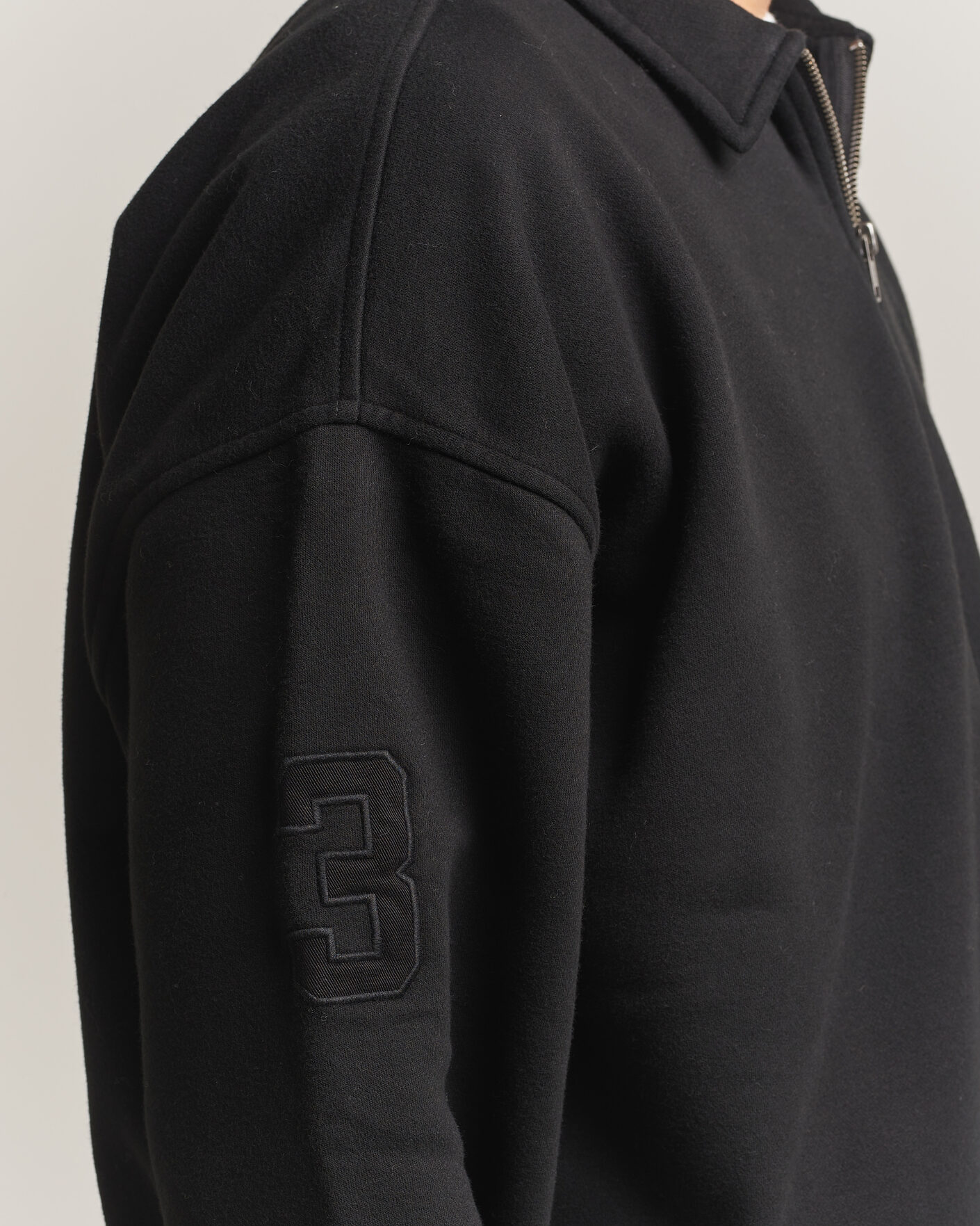 Herren | Pullover | Polo Ralph Lauren | Heavy Weight Half Zip Fleece Polo Black