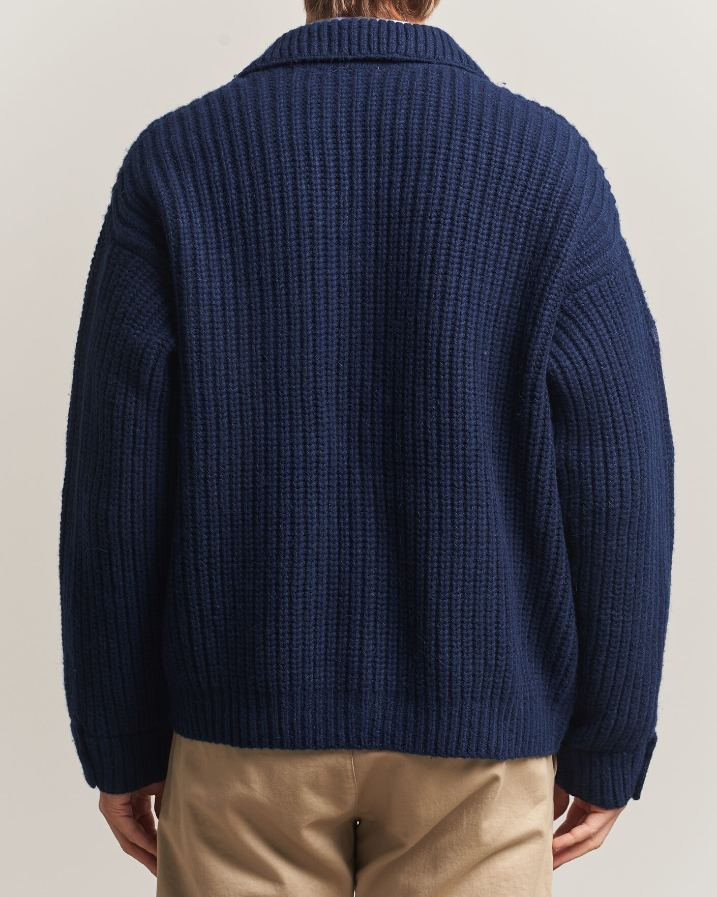 Herren | Pullover | Polo Ralph Lauren | Wool Blend Button Cardigan Blue Stonecrop