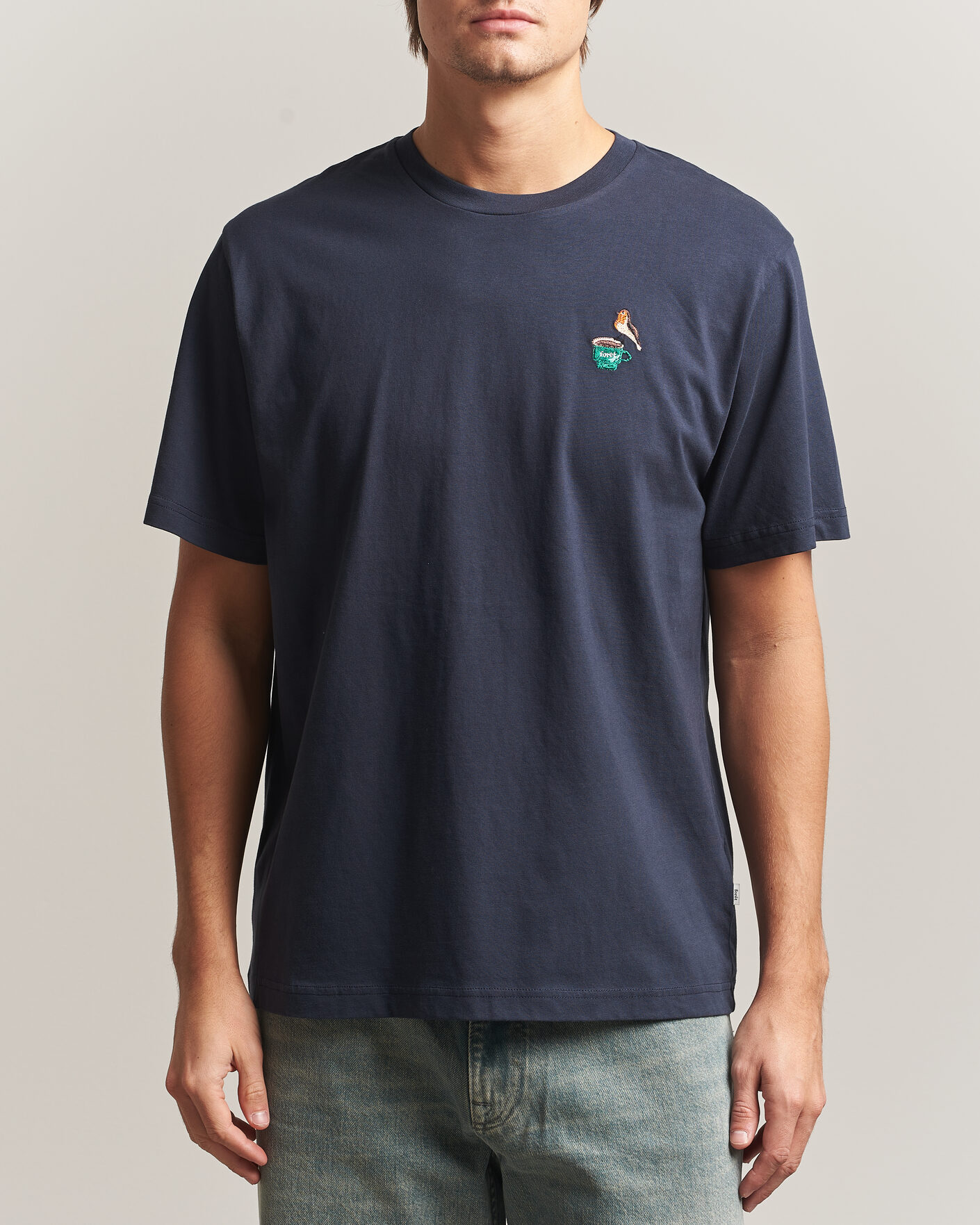 Herren | T-Shirts | Forét | Rest T-Shirt Navy