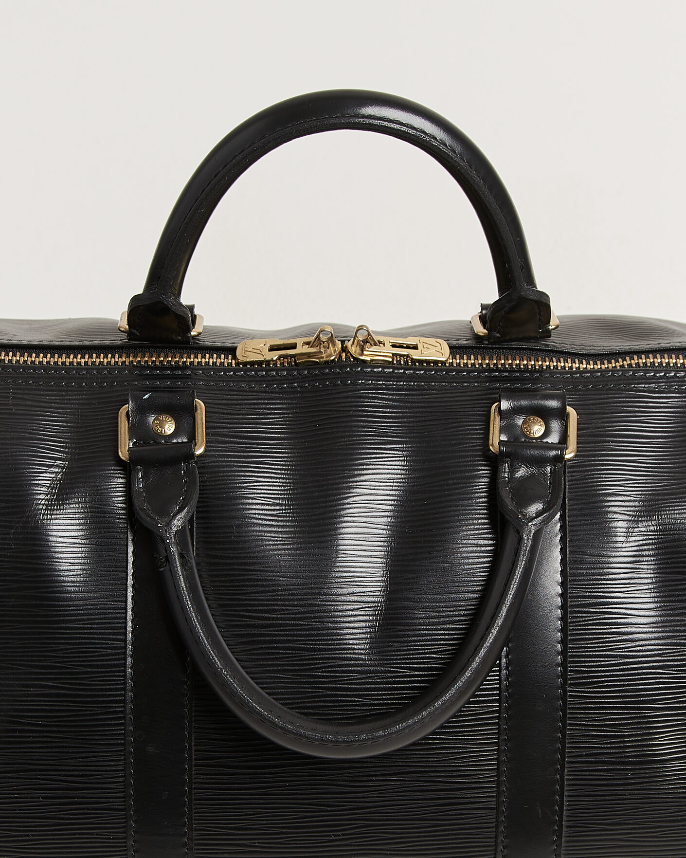 Herren | Pre-Owned & Vintage Bags | Louis Vuitton Pre-Owned | Keepall Epi Leather 50 Black
