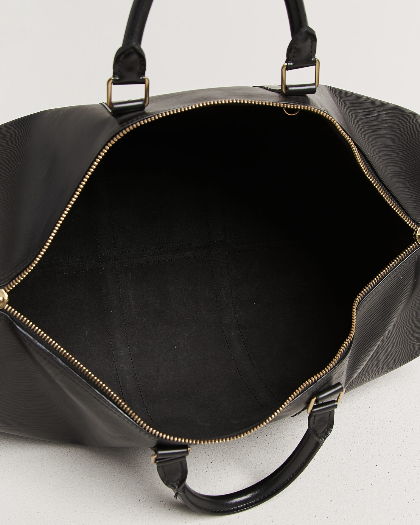 Herren | Pre-Owned & Vintage Bags | Louis Vuitton Pre-Owned | Keepall Epi Leather 50 Black