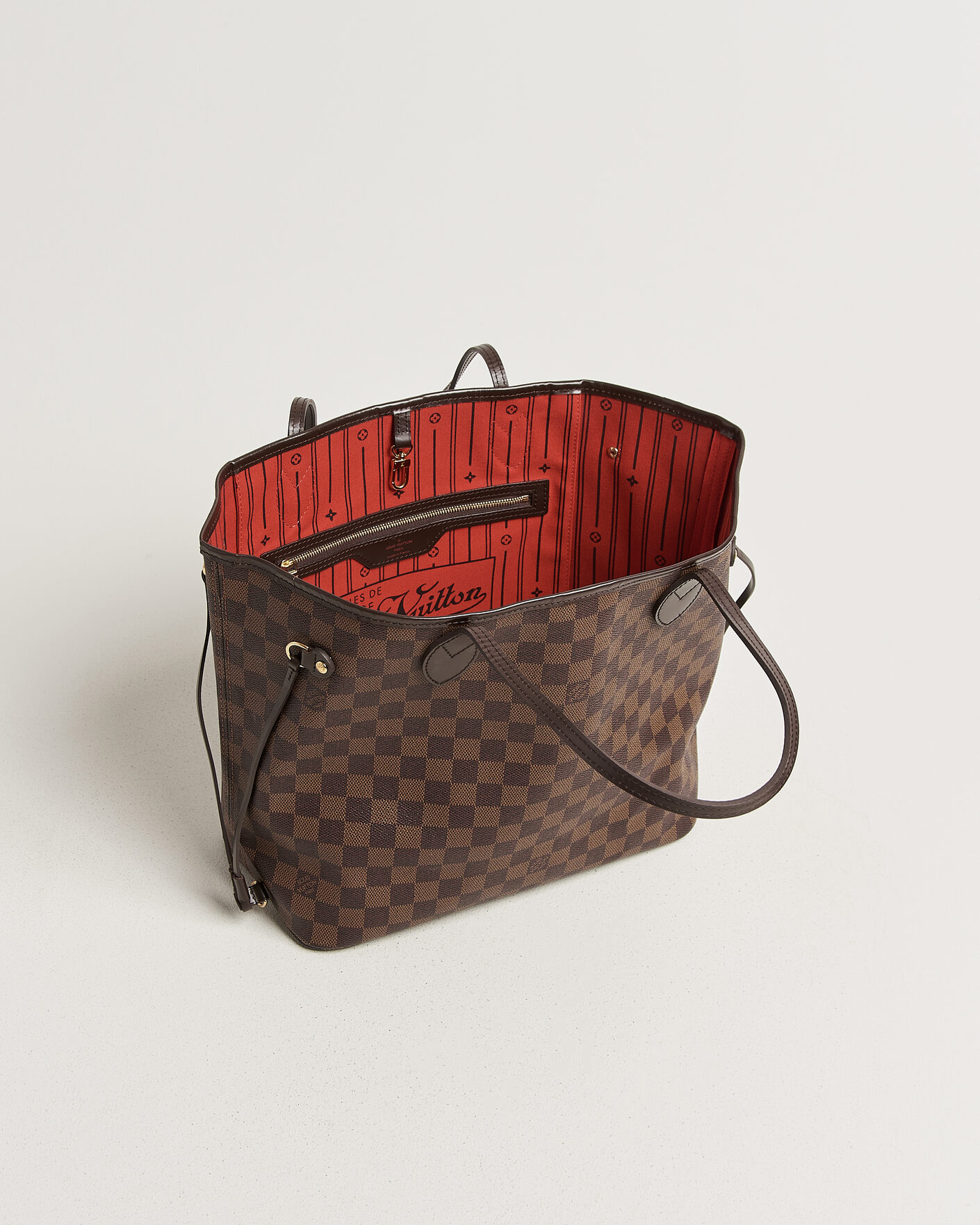 Herren | Pre-Owned & Vintage Bags | Louis Vuitton Pre-Owned | Neverfull MM Damier Ebene