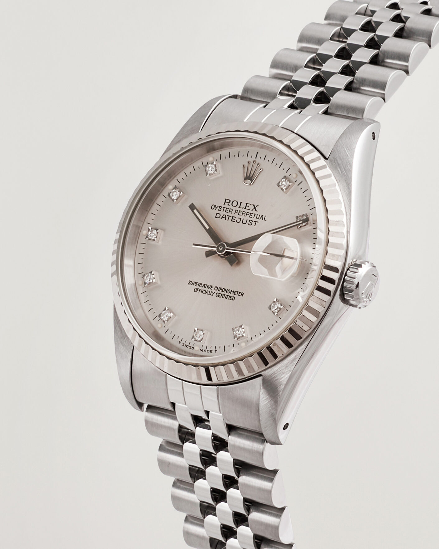 Herren | Pre-Owned & Vintage Watches | Rolex Pre-Owned | Datejust 36 Diamant
