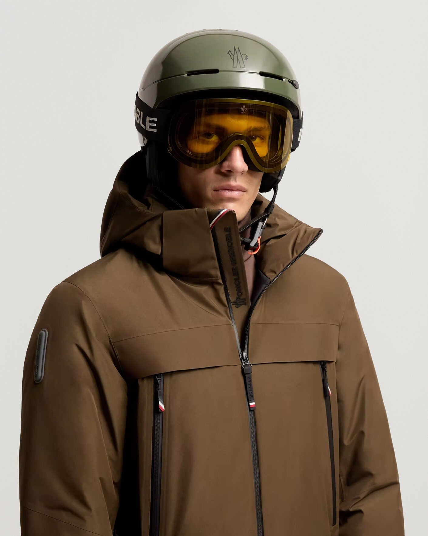Herren | Sonnenbrillen | Moncler Lunettes | Snowflare Ski Googles Black/Yellow