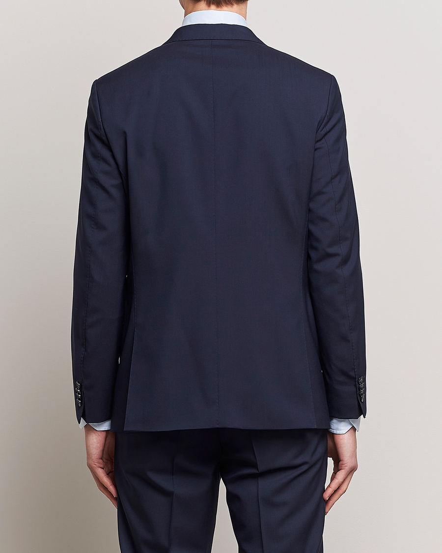 Herren | Anzüge | Oscar Jacobson | Falk Wool Suit Blue