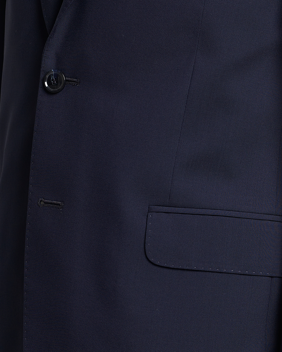 Herren | Anzüge | Oscar Jacobson | Falk Wool Suit Blue