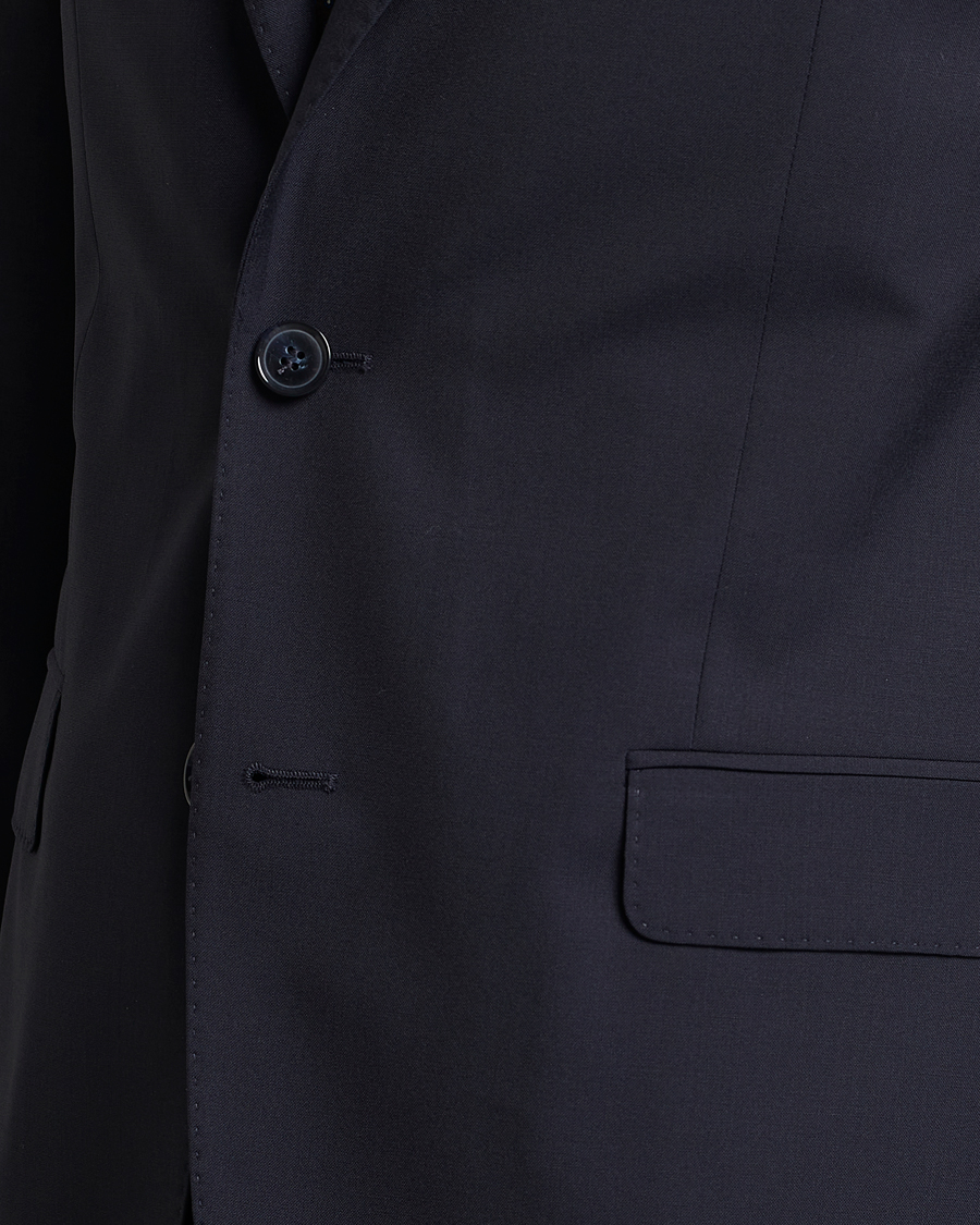 Herren | Anzüge | Oscar Jacobson | Falk Wool Suit Navy