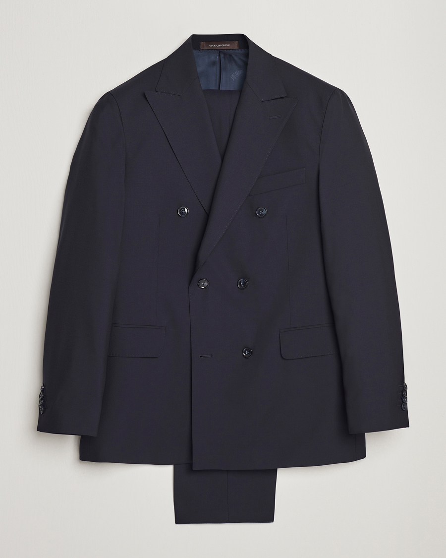 Herren | Anzüge | Oscar Jacobson | Farris Wool Suit Navy