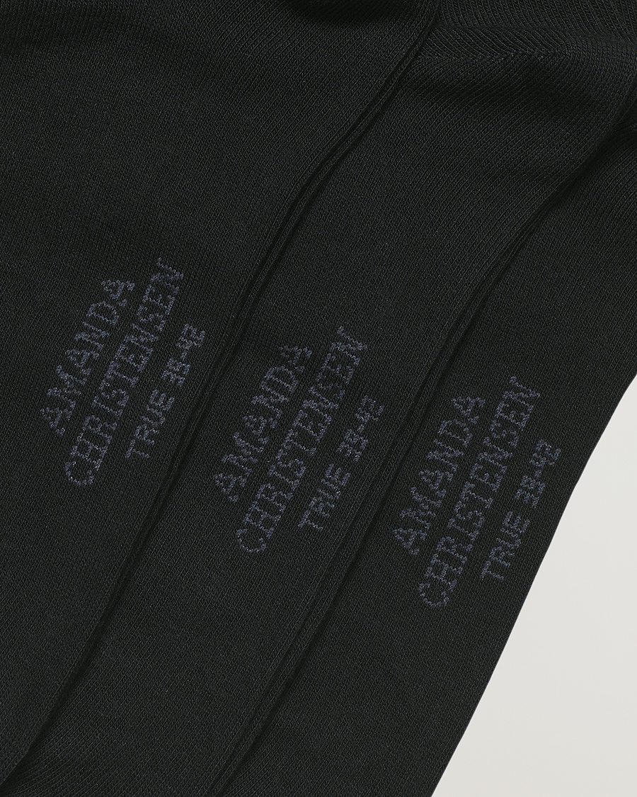 Herren | Unterwäsche | Amanda Christensen | 6-Pack True Cotton Socks Black
