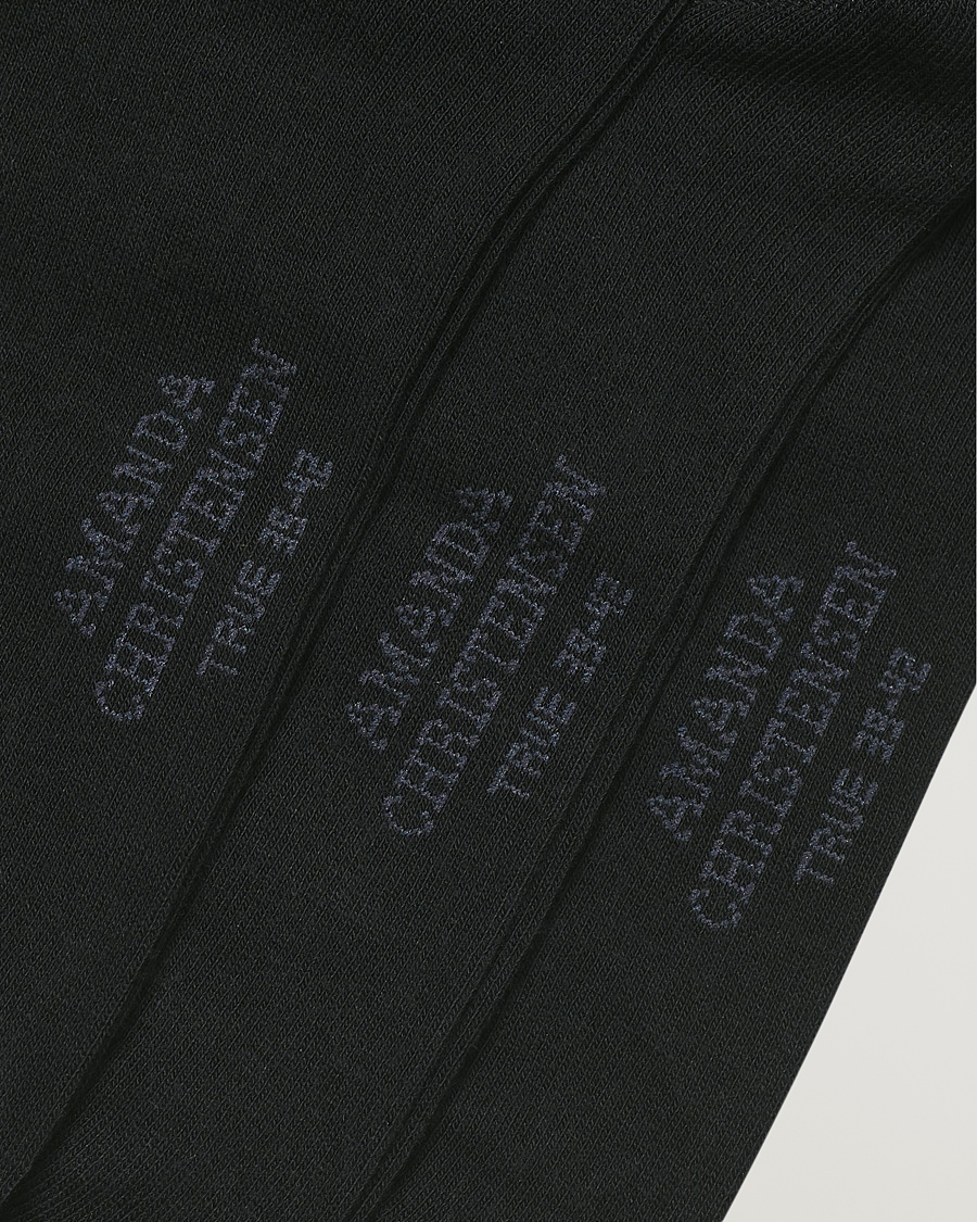 Herren | Amanda Christensen | Amanda Christensen | 12-Pack True Cotton Socks Black