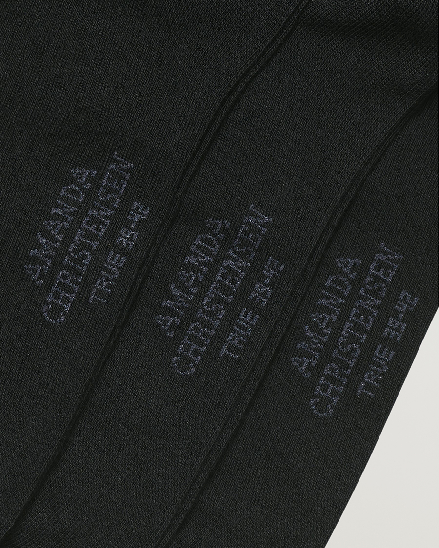 Herren | Unterwäsche | Amanda Christensen | 12-Pack True Cotton Socks Black