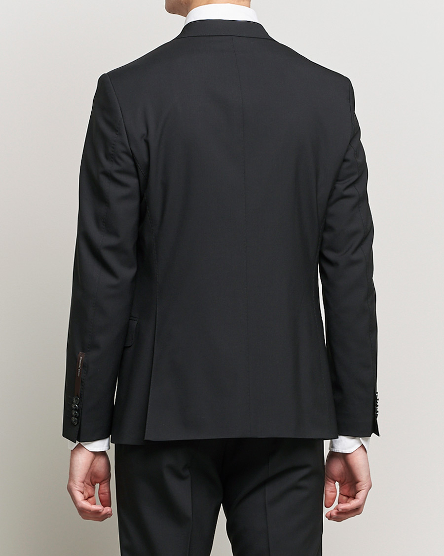 Herren | Anzüge | Oscar Jacobson | Edmund Suit Super 120's Wool Black