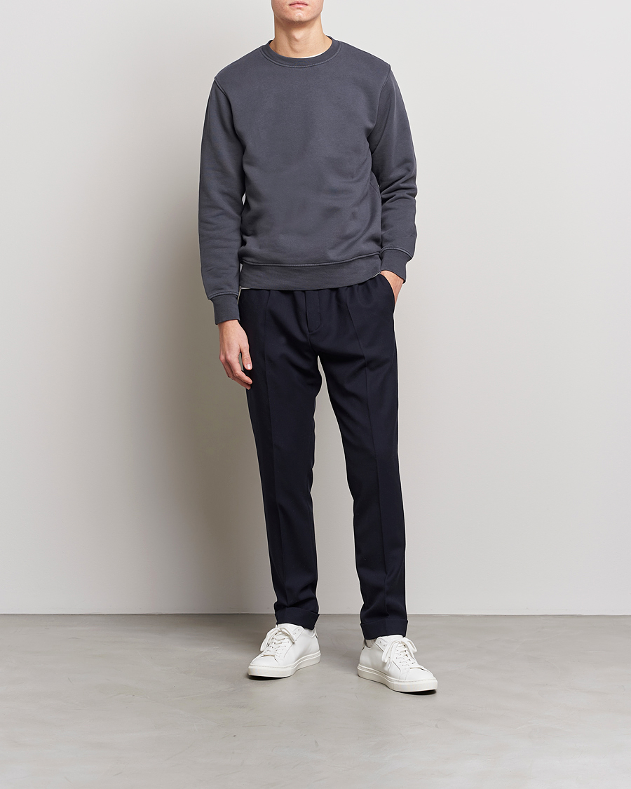 Herren | Pullover | Colorful Standard | 2-Pack Classic Organic Crew Neck Sweat Lava Grey/Optical White