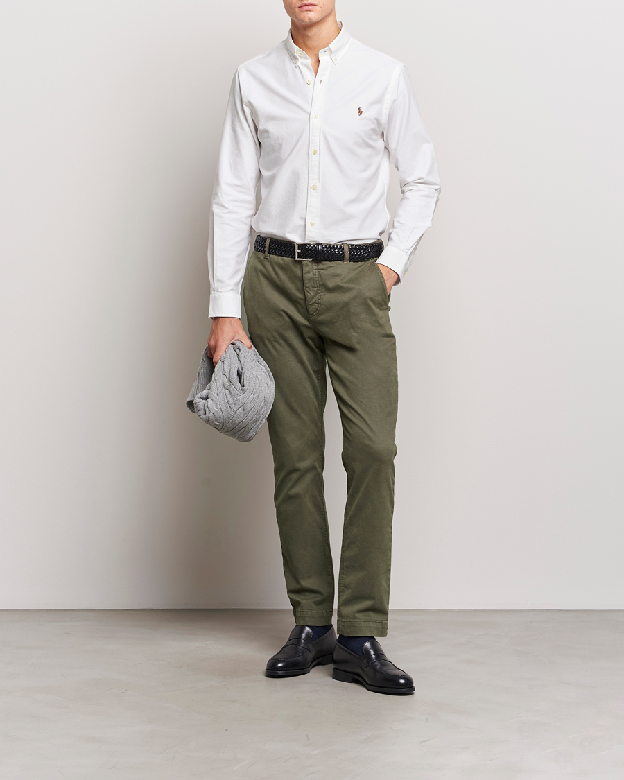 Herren | Hemden | Polo Ralph Lauren | 2-Pack Slim Fit Shirt Oxford White/Stripes Blue