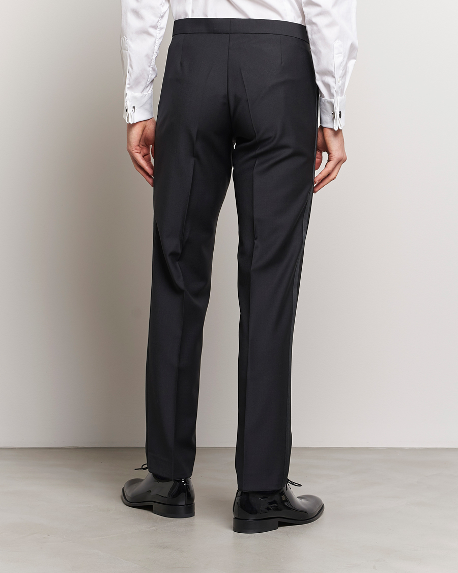 Herren | Anzüge | Oscar Jacobson | Figaro/Denz Straight Wool Tuxedo Suit Black