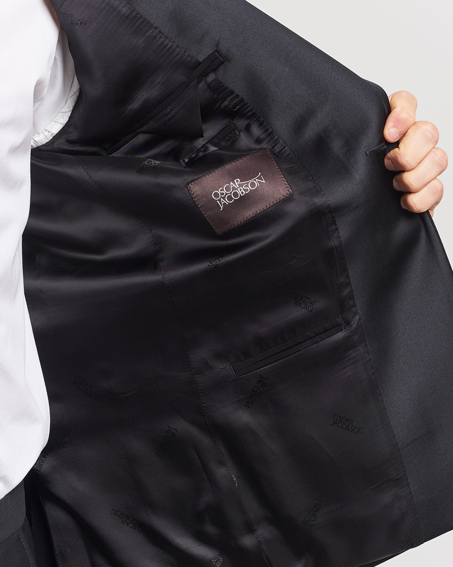Herren | Anzüge | Oscar Jacobson | Figaro/Denz Straight Wool Tuxedo Suit Black