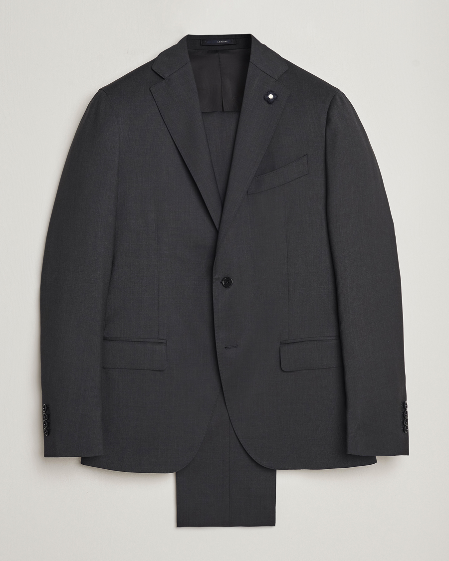 Herren | Lardini | Lardini | Wool Suit Grey