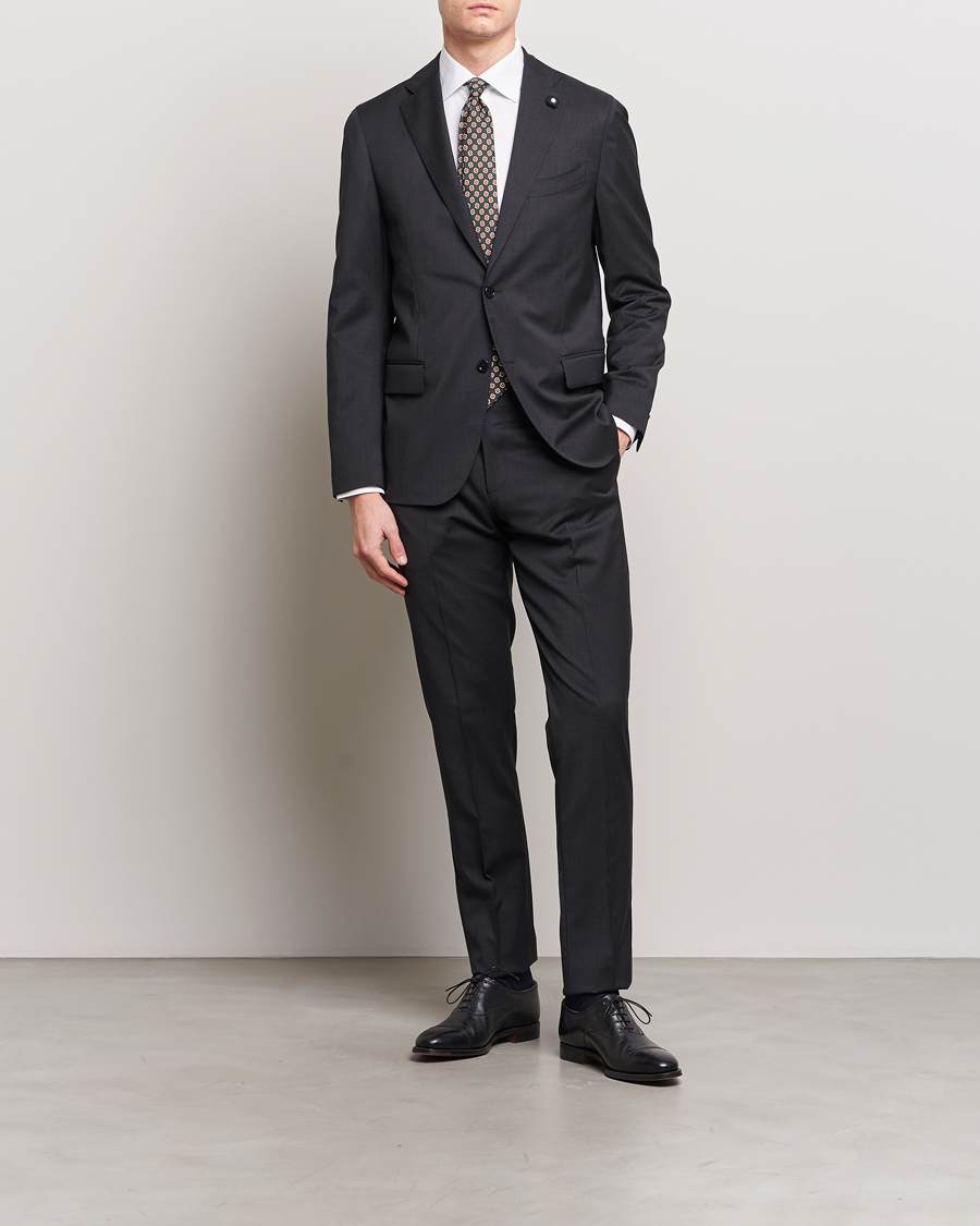 Herren | Kleidung | Lardini | Wool Suit Grey