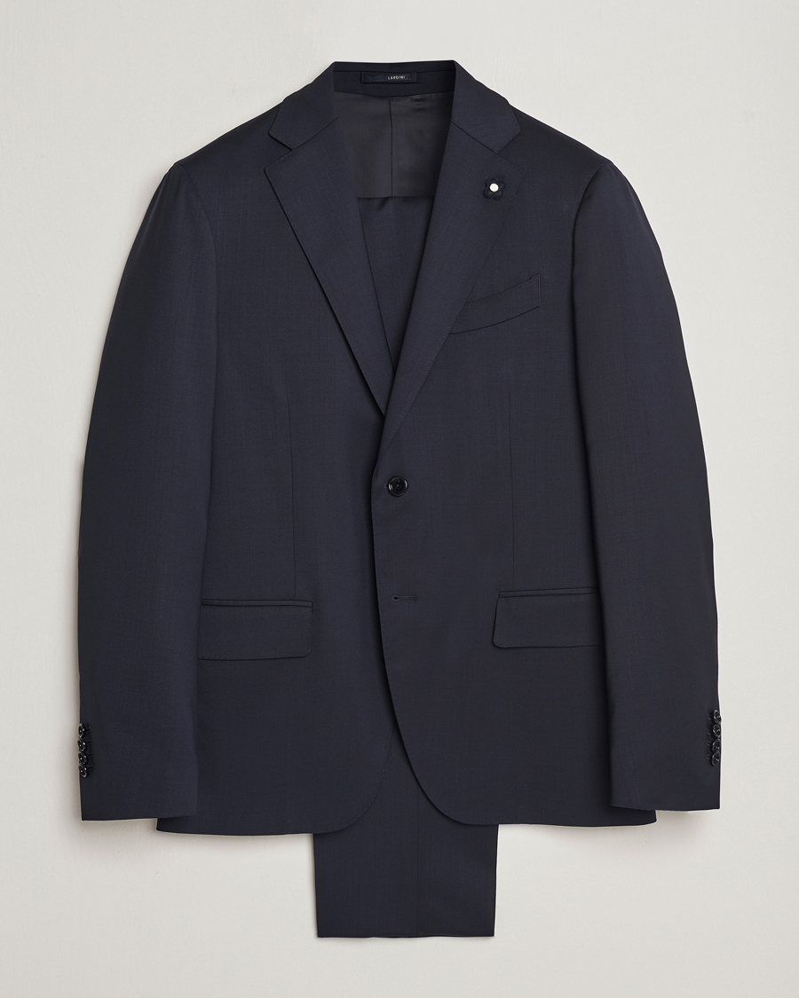 Herren | Anzüge | Lardini | Wool Suit Navy