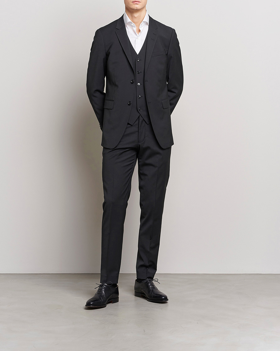 Herre | Jakkesæt | Tiger of Sweden | Jerretts Wool Travel Suit Black