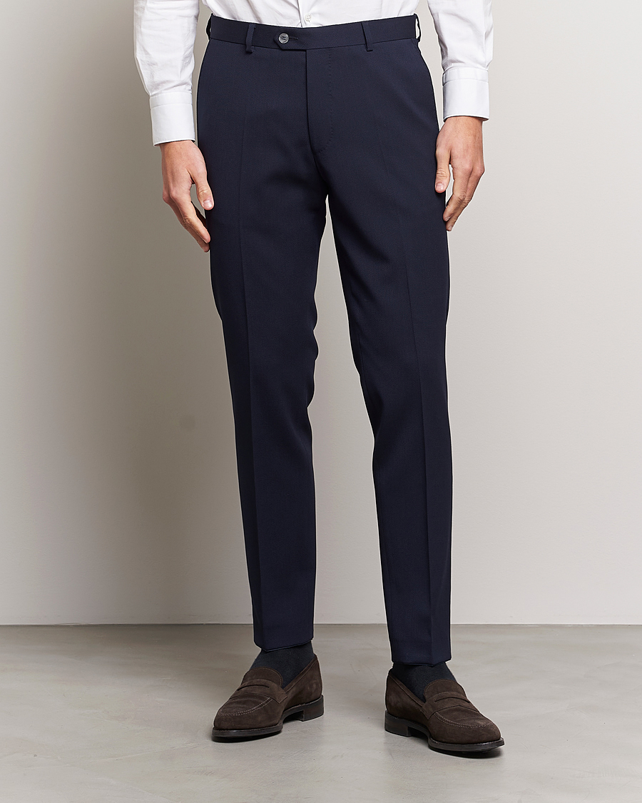 Herren | Anzüge | Oscar Jacobson | Ego Wool Suit Blue