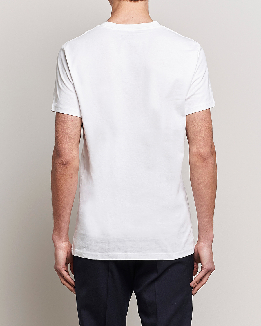 Herren | T-Shirts | Bread & Boxers | 3-pack Crew Neck Regular T-Shirt White/Black/Dark Navy