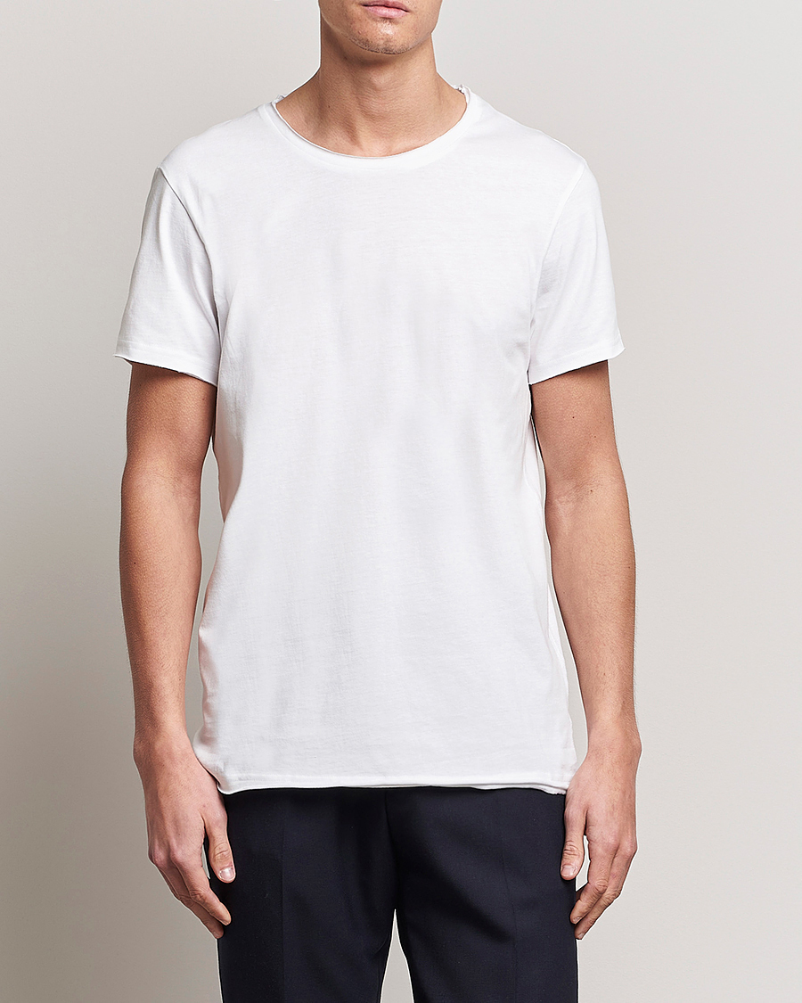 Herren | T-Shirts | Bread & Boxers | 3-pack Crew Neck Relaxed White