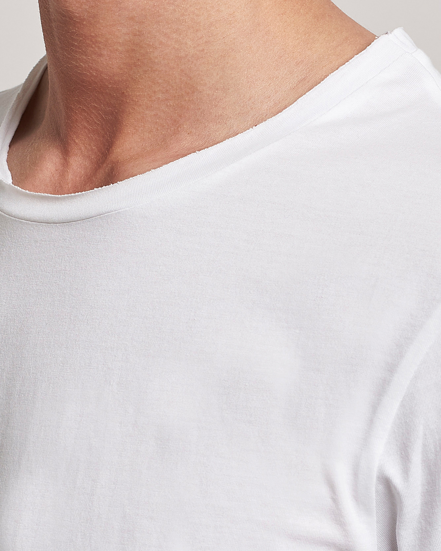 Herren | T-Shirts | Bread & Boxers | 3-pack Crew Neck Relaxed White