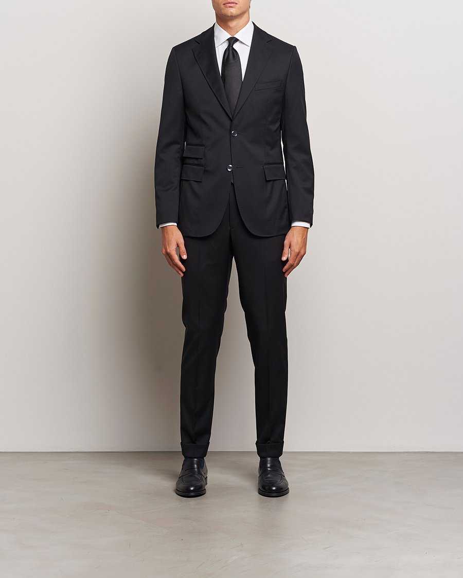 Herren | Anzüge | Morris Heritage | Prestige Wool Suit Black