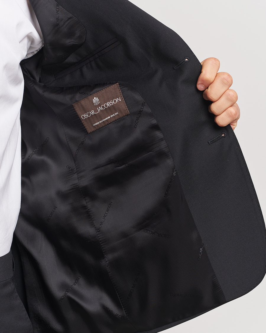 Herren | Anzüge | Oscar Jacobson | Edmund Wool Blend Suit Black