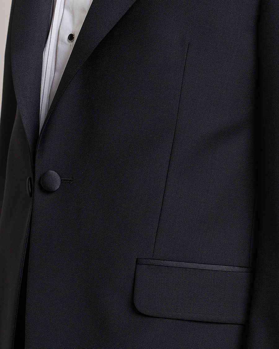 Herren | Anzüge | Oscar Jacobson | Frampton Wool Tuxedo Black