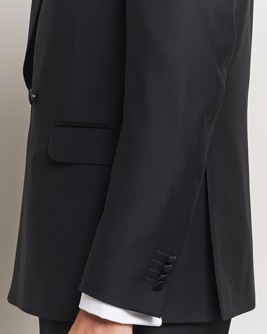 Herren | Anzüge | Oscar Jacobson | Fattore Double Breasted Tuxedo Black