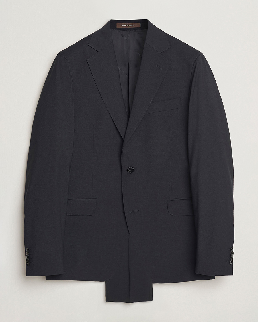 Herren | Anzüge | Oscar Jacobson | Ego Wool Blend Suit Black