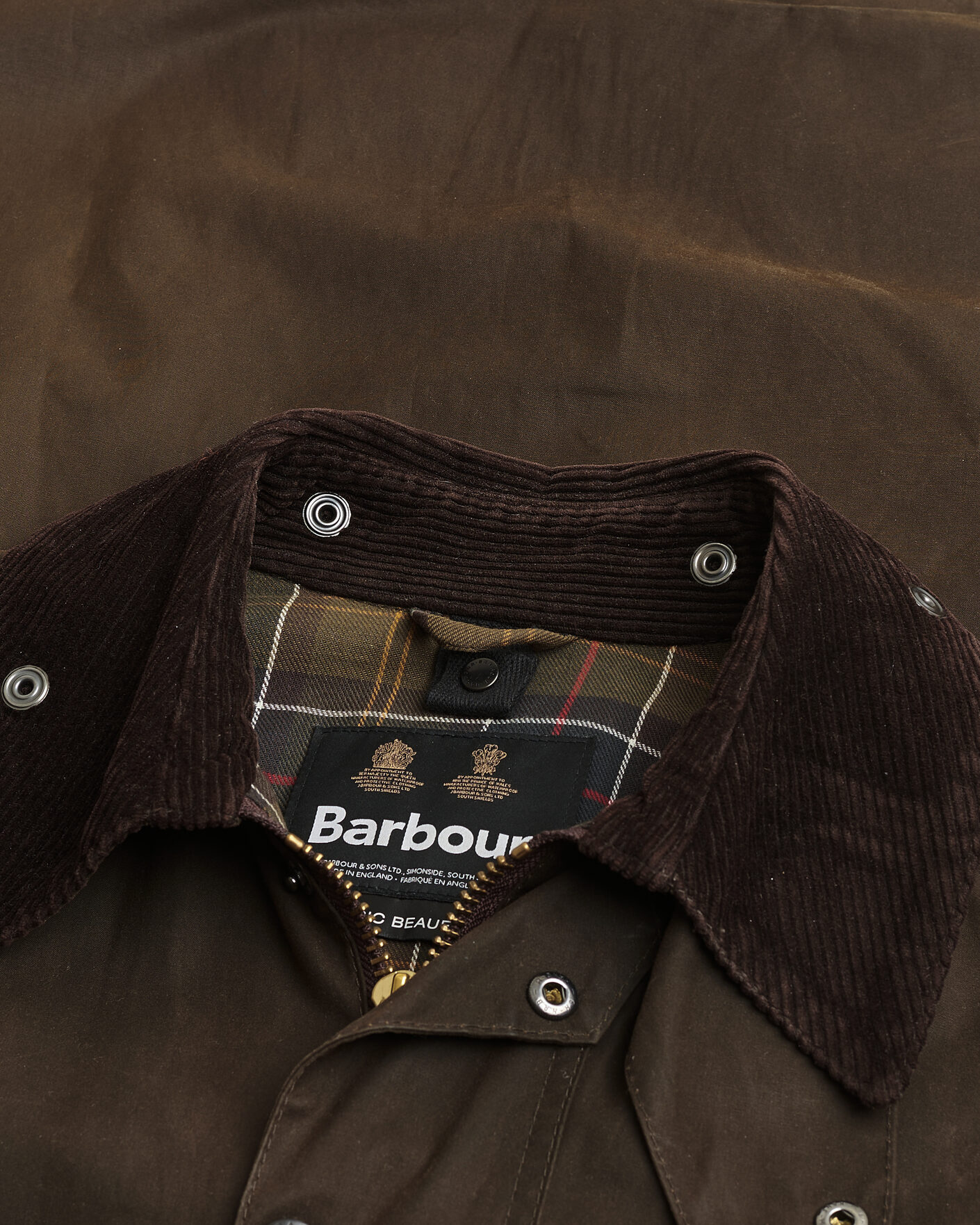 Herren | Pre-owned Jacken | Pre-owned | Barbour Lifestyle Classic Beaufort Jacket Olive UK42 - EU52