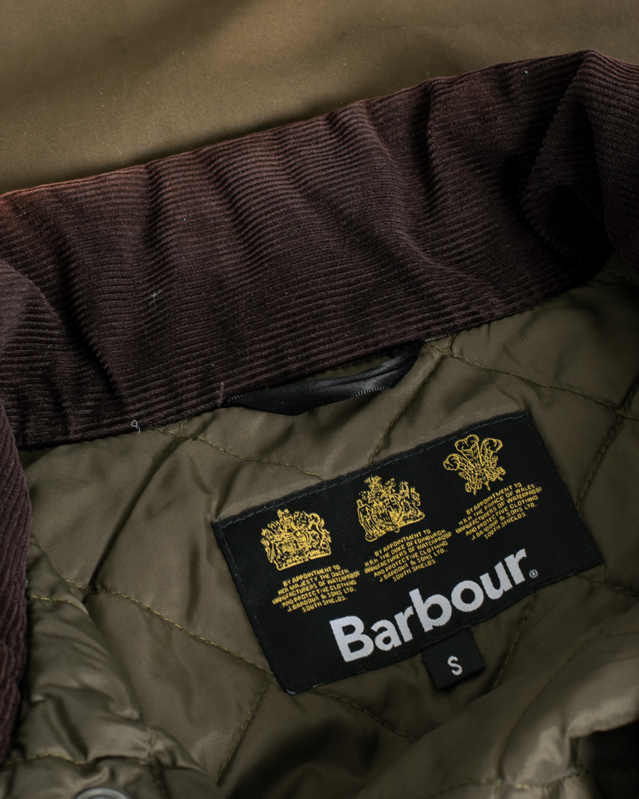 Herren | Barbour Lifestyle Sapper Jacket Olive | Pre-owned | Barbour Lifestyle Sapper Jacket Olive