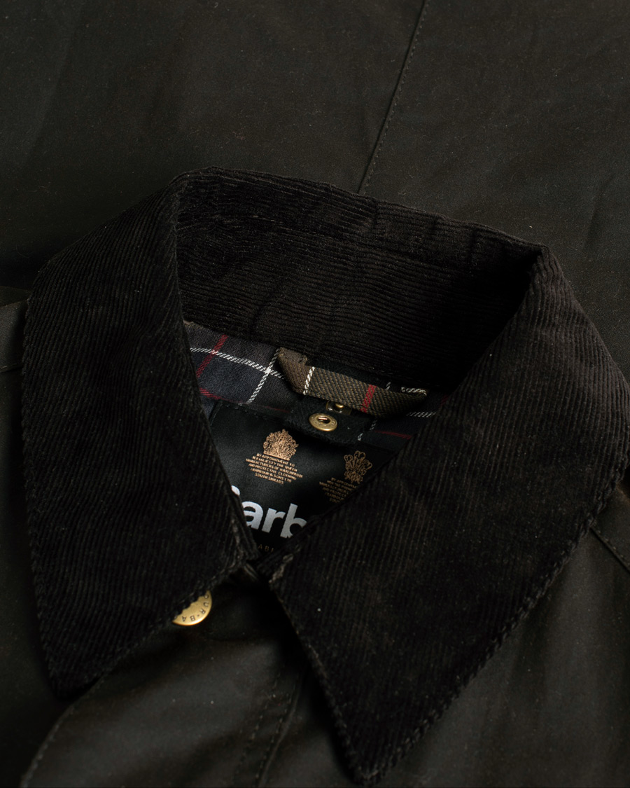 Herren | Barbour Lifestyle Ashby Wax Jacket Olive | Pre-owned | Barbour Lifestyle Ashby Wax Jacket Olive
