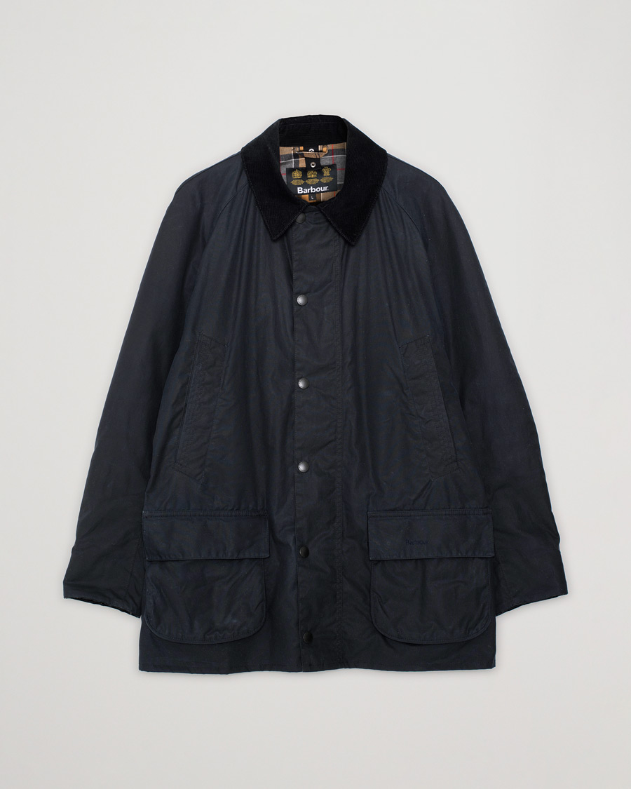 Herren | Barbour Lifestyle Bristol Jacket Navy | Pre-owned | Barbour Lifestyle Bristol Jacket Navy