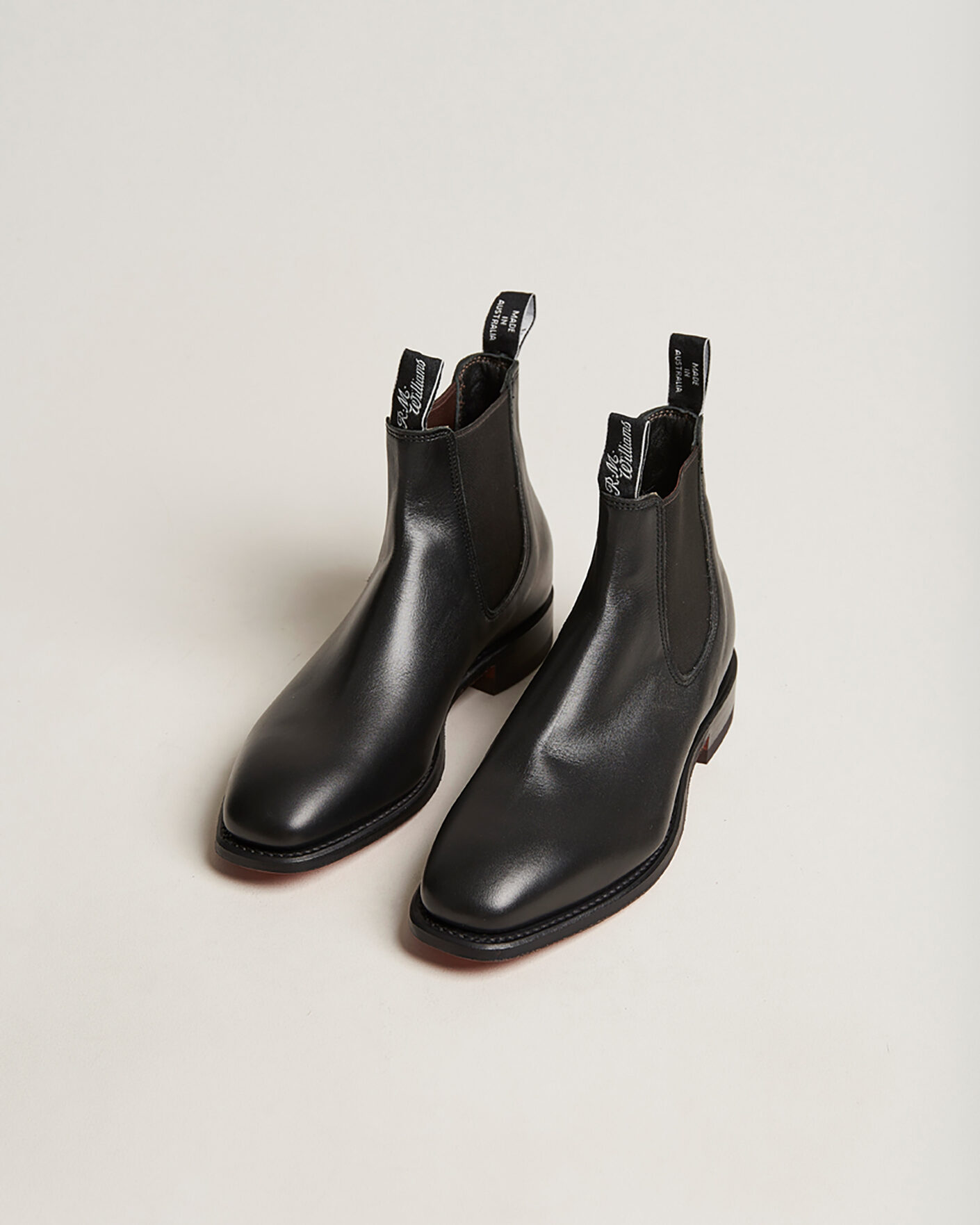 Herren | Pre-owned Rahmengenähte Schuhe | Pre-owned | R.M.Williams Craftsman G Boot Yearling Black UK8 - EU42